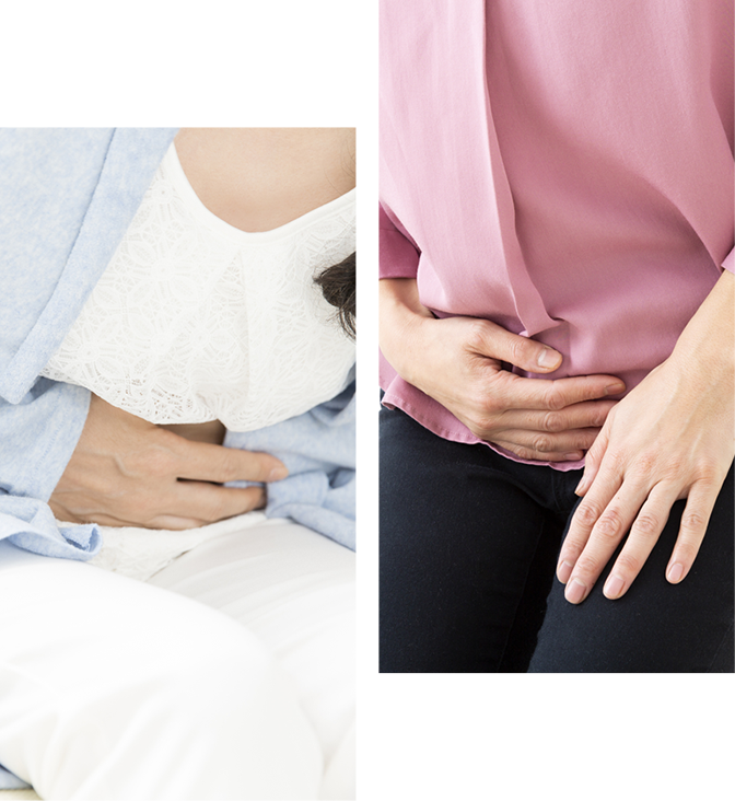 SYMPTOMS このような症状はありますか？