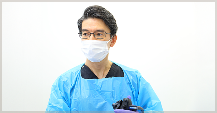 内視鏡専門医師による苦痛を抑えた大腸カメラ検査