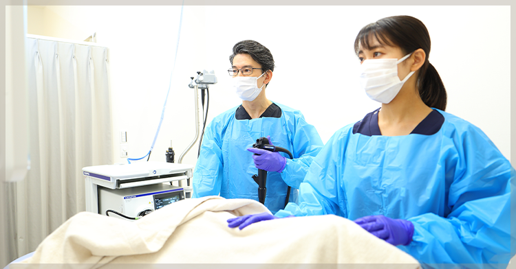 胃・大腸カメラの同日検査を実施しています